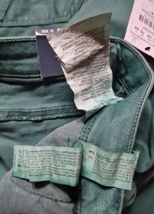 Брендовые фирменные стрейчевые женские демисезонные летние джинсы zara,новые с бирками,размер 16анг.8 фото