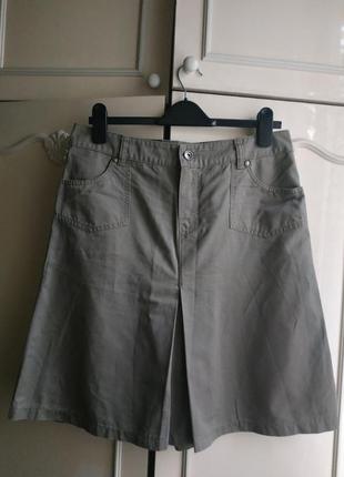 Юбка джинс хакки