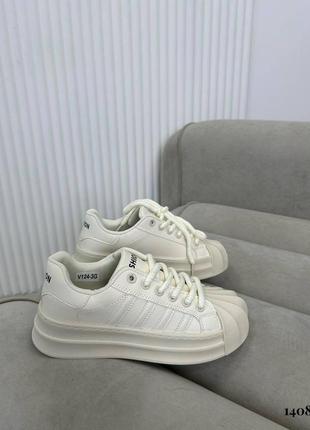 Кросівки жіночі білі кеди