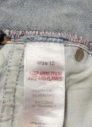 Брендовые джинсы с вышивкой falmer heritage, размер 12/40 или l10 фото