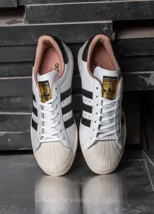 Кросівки adidas superstar 80s (39eur/24,5см)1 фото