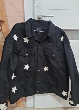 Мужская джинсовка boohoo man xl1 фото