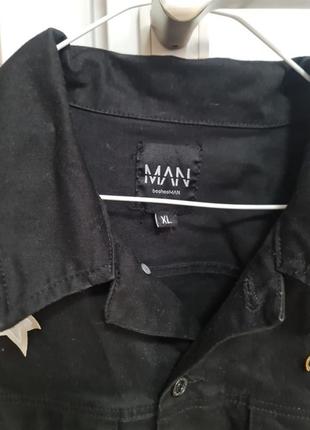 Мужская джинсовка boohoo man xl2 фото