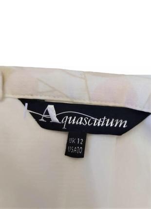 Премиальная льняная лен юбка aquascutum /2093/2 фото