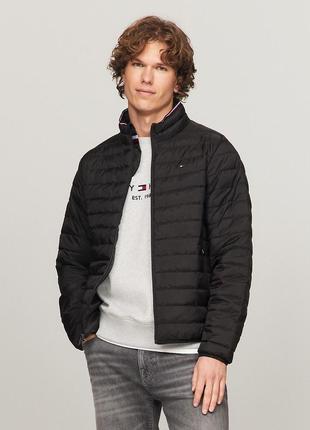 Куртка tommy hilfiger, recycled packable jacket tommy, tommy 78j6192