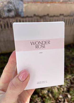 Парфуми zara wonder rose 90ml