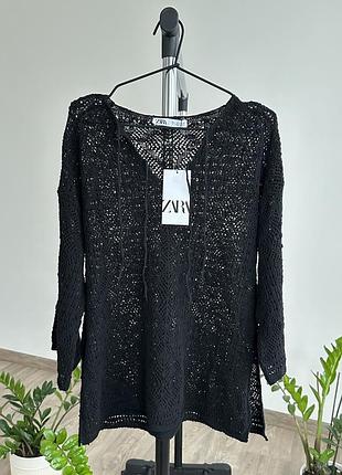 Трикотажна сукня коротка zara