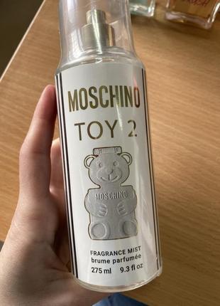 Парфюмированный спрей для тела moschino toy 2