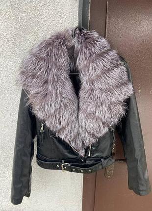 Ідеальна для твоєї весни 🌷🌿 жіноча демісезонна косуха рептилія, шкіряна куртка з...