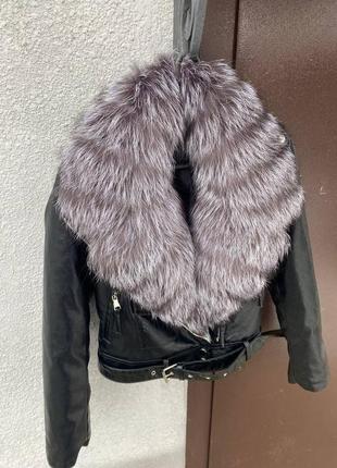 Ідеальна для твоєї весни 🌷🌿 жіноча демісезонна косуха рептилія, шкіряна куртка з...