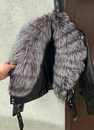 Ідеальна для твоєї весни 🌷🌿 жіноча демісезонна косуха рептилія, шкіряна куртка з...