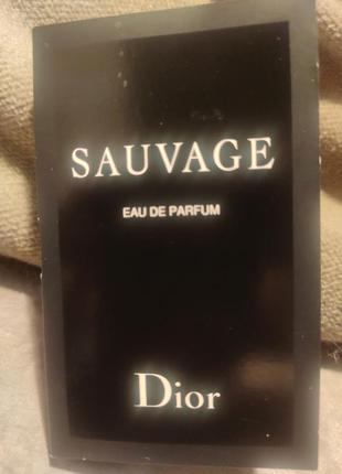 Dior sauvage l'eau de parfum1 фото