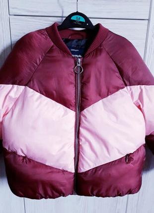 Зимний пуффер пуховик дутая куртка бомбер zara girls outerwear collection.