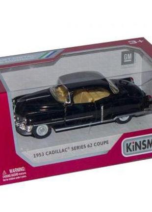 Уцінка. машинка kinsmart "cadillac series 62" (чорна) — пошкоджена упаковка