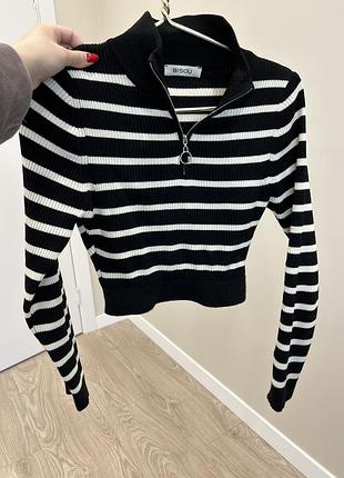 Кофта у смужку one size 4