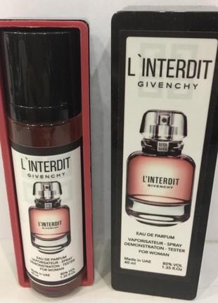 Givenchy l’interdit (живательные л' iнтерди) 40 мл1 фото