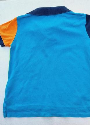 Футболка polo azul ralph lauren 4-5 років котонова яскрава5 фото
