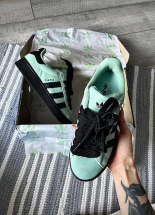 Кросівки adidas campus 00's mint black2 фото