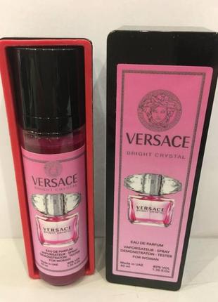 Мини-парфюм 40 мл versace bright crystal женский тестер, версатели брайт кристалл