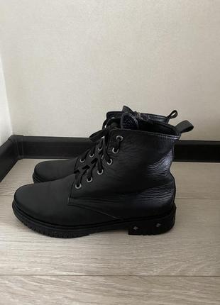 Черевики ботінки шкіра