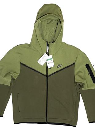 Кофта nike tech fleece (оригінал) зіп худі чоловіча nike, jordan💚