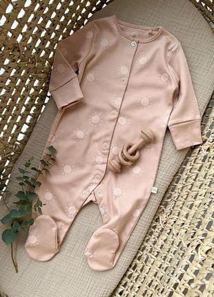 Человечек для новорожденных, слипы от некст, человечек next