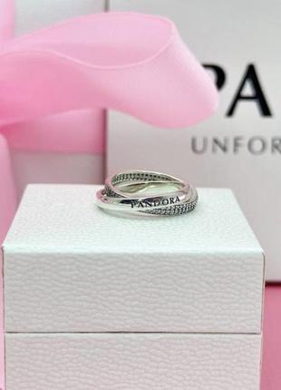 Срібна каблучка перстень кільце колечко кольцо срібло пандора pandora silver s925 ale з біркою і пломбою 925 проба7 фото