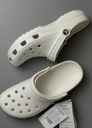 Крокс класік клог білі crocs white classic clog