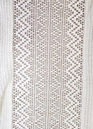 Білий легкий кардиган 5