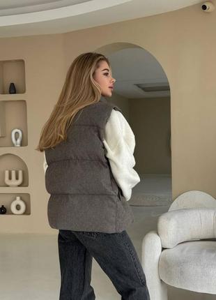 Базовий кашеміровий жилет жилетка