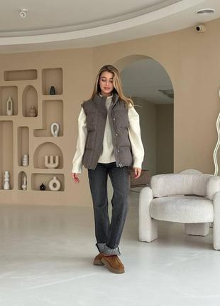 Базовий кашеміровий жилет жилетка