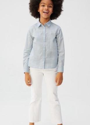 Рубашка, блуза mango 10, 11-12 лет, 146, 152 см3 фото