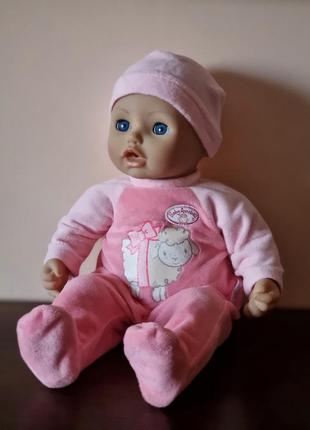 Интерактивная кукла baby annabell от zapf creation