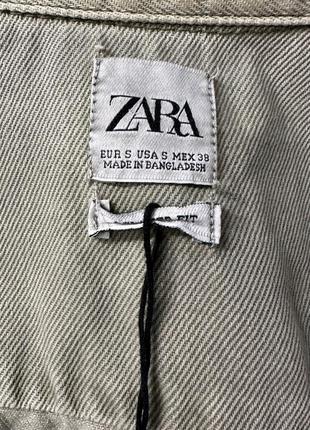 Джинсова рубашка zara9 фото