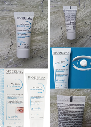 👁️bioderma atoderm intensive eye средство для ухода за кожей вокруг глаз 3 в 1