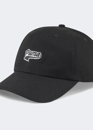 Новая оригинальная кепка бейсболка puma script logo cap3 фото
