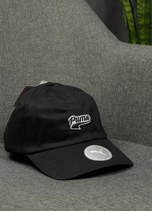 Новая оригинальная кепка бейсболка puma script logo cap4 фото