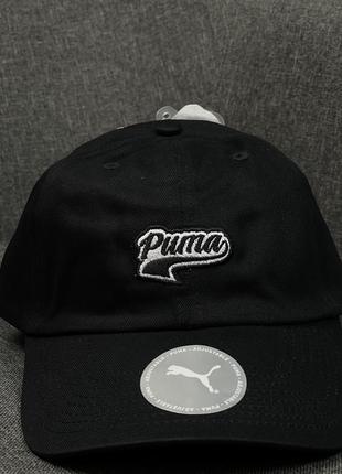 Новая оригинальная кепка бейсболка puma script logo cap7 фото