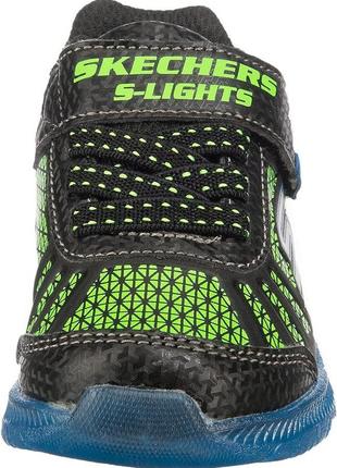 Водонепроникні кросівки кросовки skechers s-lights для хлопчика р.223 фото
