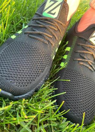 Мужские кроссовки в сеточку 7lend зеленый4 фото