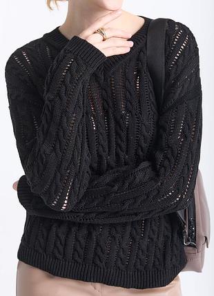 Джемпер з косами 42-52 р.🤢👿😹 8