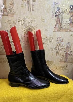 Шикарные женские итальянские кожаные ботинки 44 разм atchsco domosso3 фото