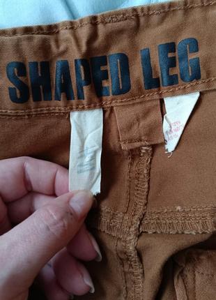 Брюки гірчичні h&m 3