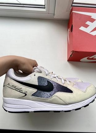 Мужские белые кроссовки nike air skyleton ii 45 размер