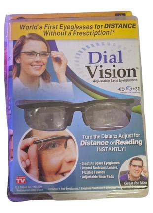 Очки с регулировкой линз dial vision