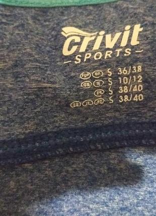 Женские спортивные футболки crivit sports10 фото