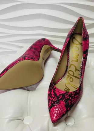 Туфли sam edelman малиновые2 фото