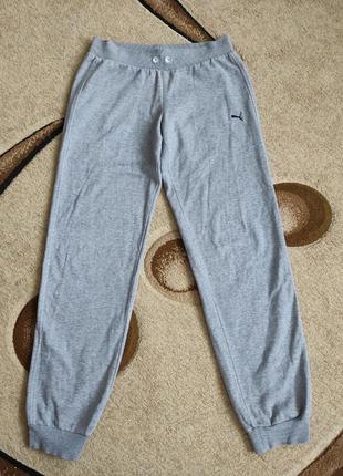 Спортивные утеплённые штаны puma original1 фото