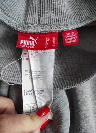 Спортивные утеплённые штаны puma original7 фото