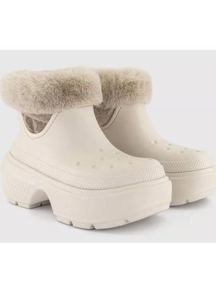 Сапоги crocs stomp lined stucco крокус оригинал